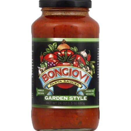 Bongiovi Brand Pasta Sauce - Garden State Style - Case of 6 - 24 oz.