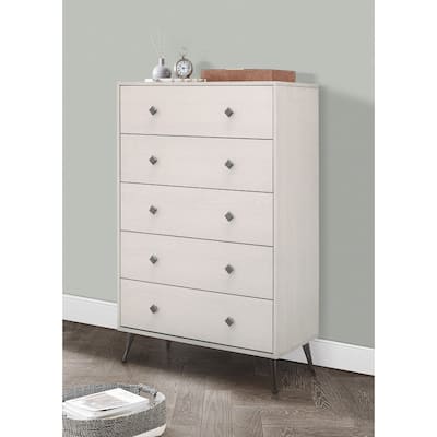Clayfell Lattice 5 Drawer Chest