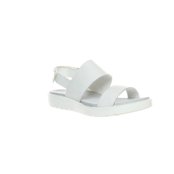 women's ecco white sandals