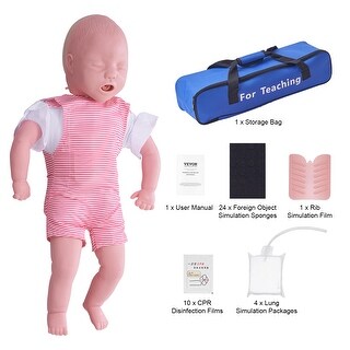 Infant CPR Training Manikin, Heimlich Maneuver and Cardiopulmonary ...