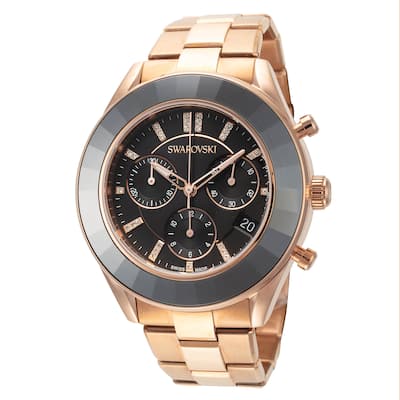 Swarovski Men's Octea Lux Sport 39mm Quartz Watch 5610478 - Black - N/A
