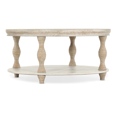 Hooker Furniture 6350-80111 40" Diameter Wood Veneer Coffee Table