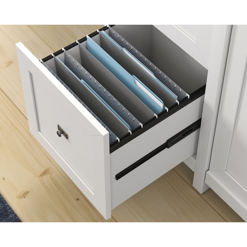 Cottage Road Credenza Desk Wh A2