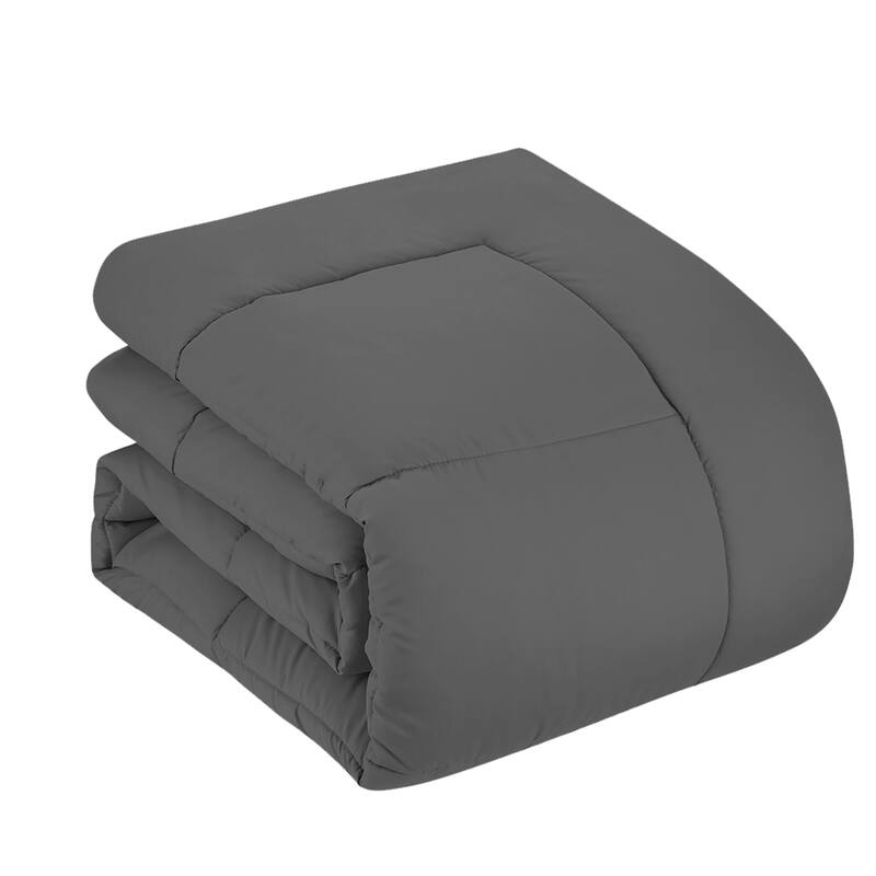 Sweet Home Collection Luxury Solid Bed-In-a-Bag with Sheet Set