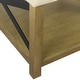 preview thumbnail 32 of 31, HomePop Tufted Ottoman with Wooden Storage