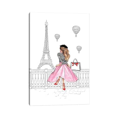 iCanvas "Paris" by LaLana Arts Canvas Print