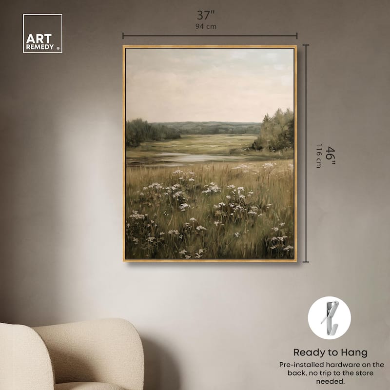 Marshland Whispers Canvas by Art Remedy