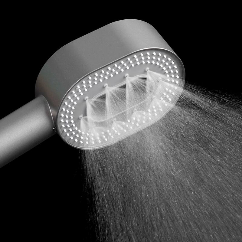 High Pressure 3 Spray Mode Handheld Showerhead with Filters