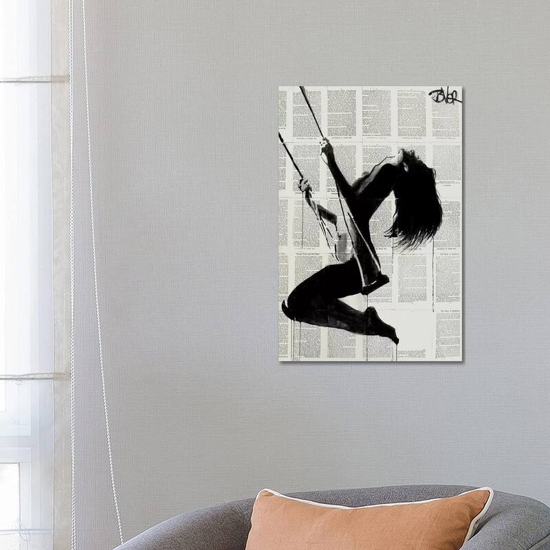iCanvas "The Lightness Of Being Again" by Loui Jover Canvas Print - 26x18x1.5