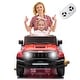 preview thumbnail 23 of 58, 24V Ride-On Truck for Kids, 6-Wheel Pickup, Remote Control, Music, Lights, Storage