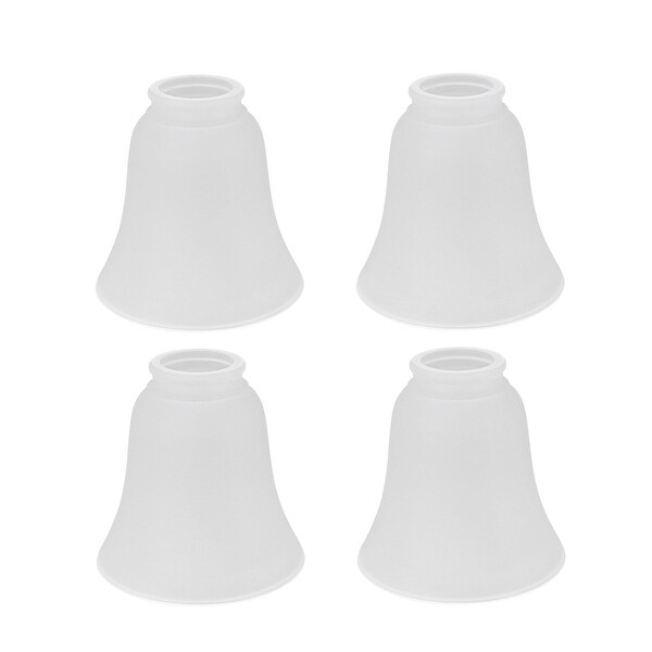 Aspen Creative Bell Shaped Frosted Replacement Glass Shade, 2-1/4 ...