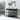 Convenience Concepts French Country 3 Tier Stainless Steel Kitchen Cart with Drawers