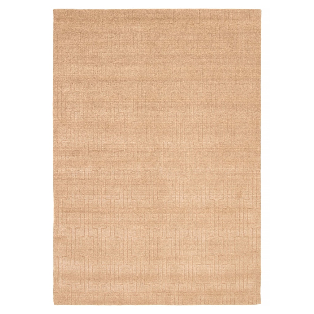 Kashkuli Gabbeh Tan Rug 6'8" x 9'4" - 6'8 x 9'4