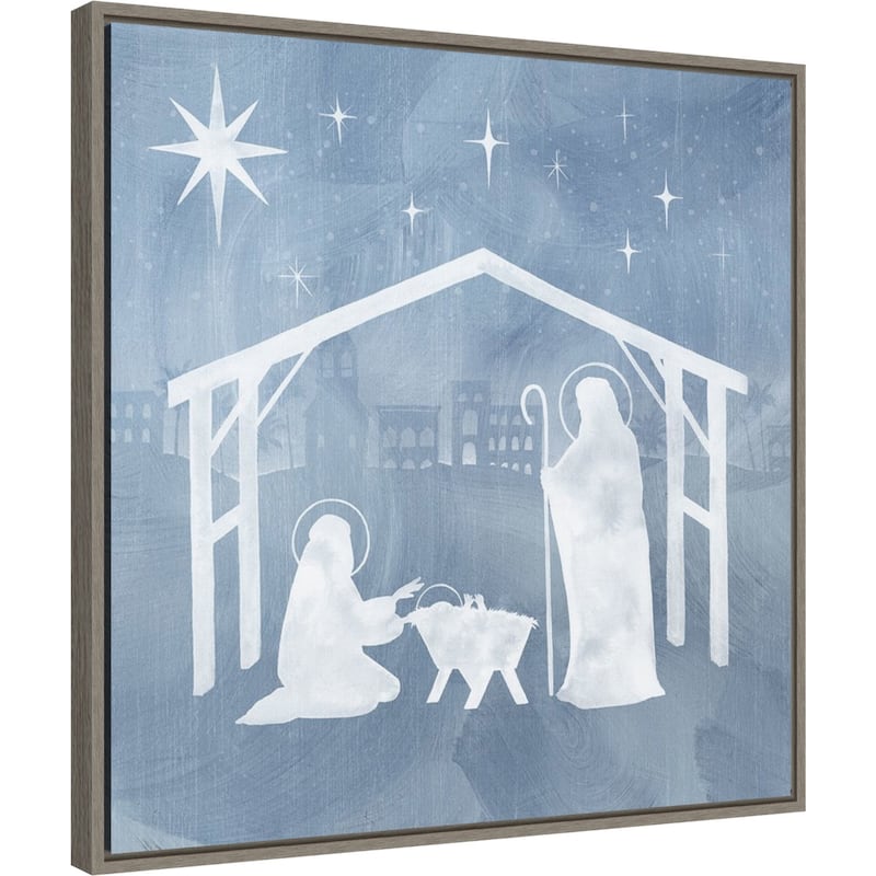 Star of Bethlehem I by Grace Popp Framed Canvas Wall Art