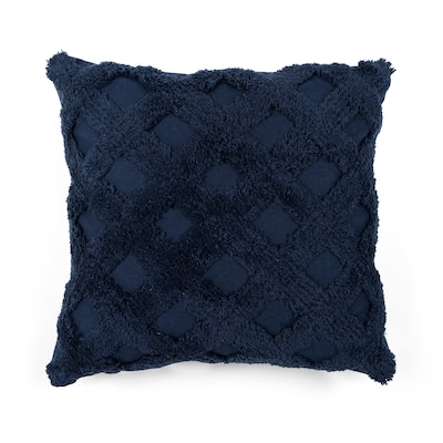 Lush Decor Tufted Diagonal Decorative Pillow Single