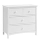 preview thumbnail 1 of 2, Oxford Baby Castle Hill RTA 3 Drawer Dresser Barn White