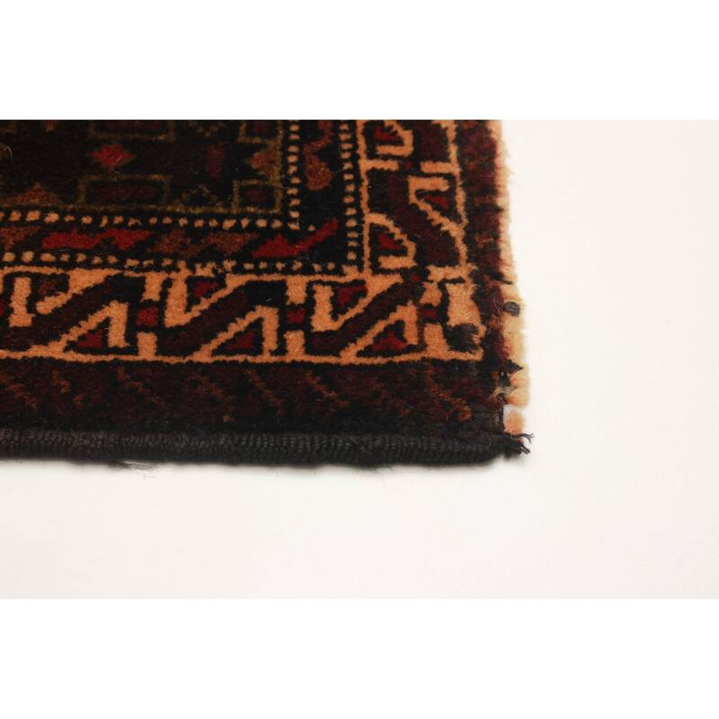 Teimani Orange Rug 2'11" x 4'8" - 2'11 x 4'8