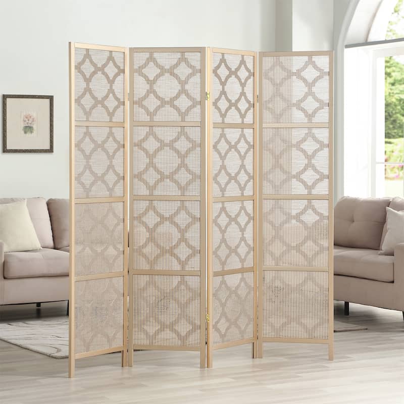 4-Panel Room Divider