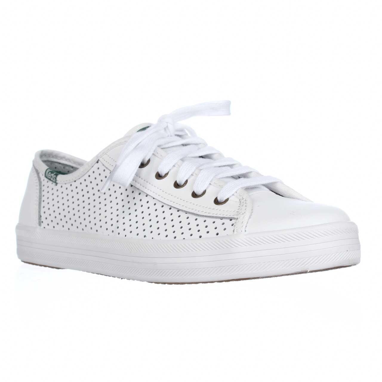 keds kickstart leather perforated