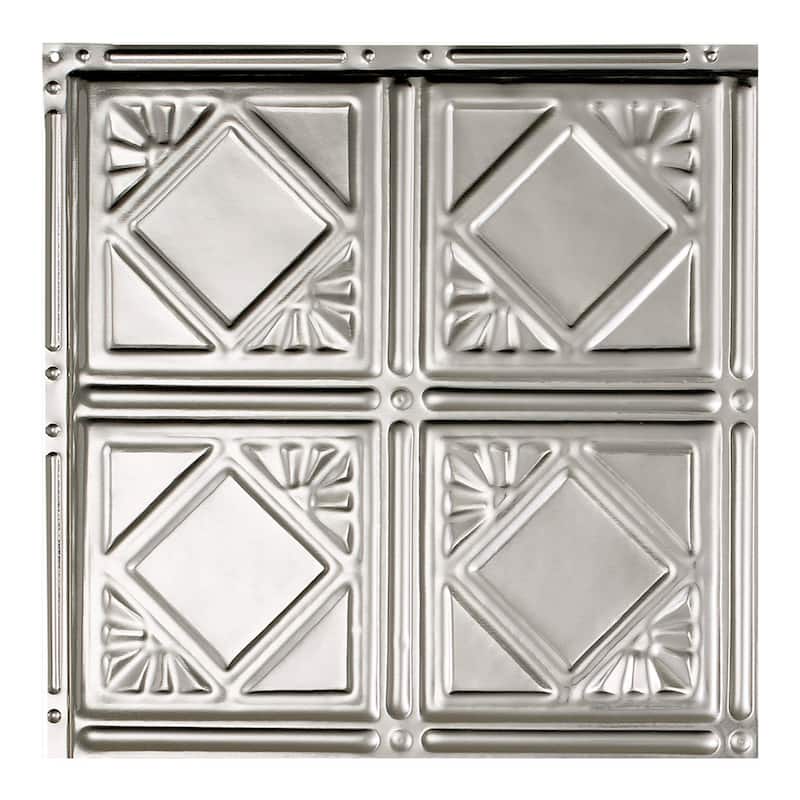 Great Lakes Tin Ludington Lay-in Ceiling Tile - Clear - Sample