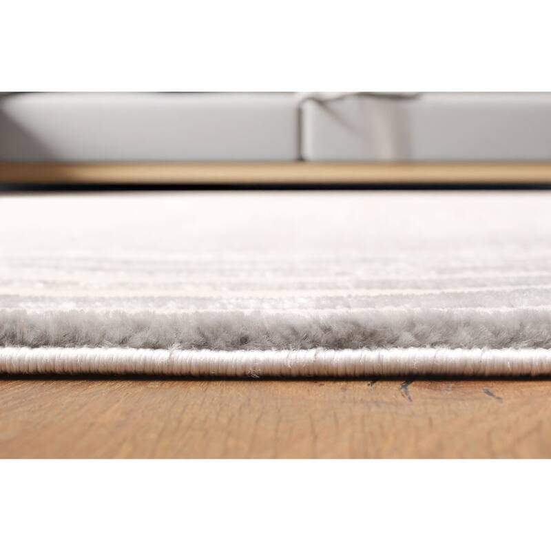 ECARPETGALLERY Machine Made Ramona Grey Area Rug