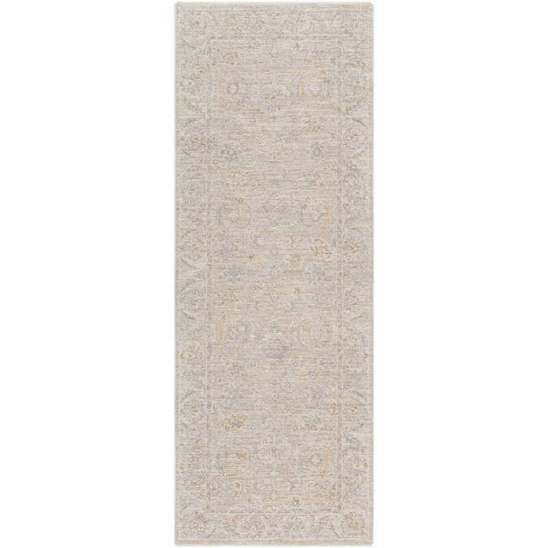 Gretchen Modern & Contemporary Area Rug - 2' 7" x 10' - Taupe