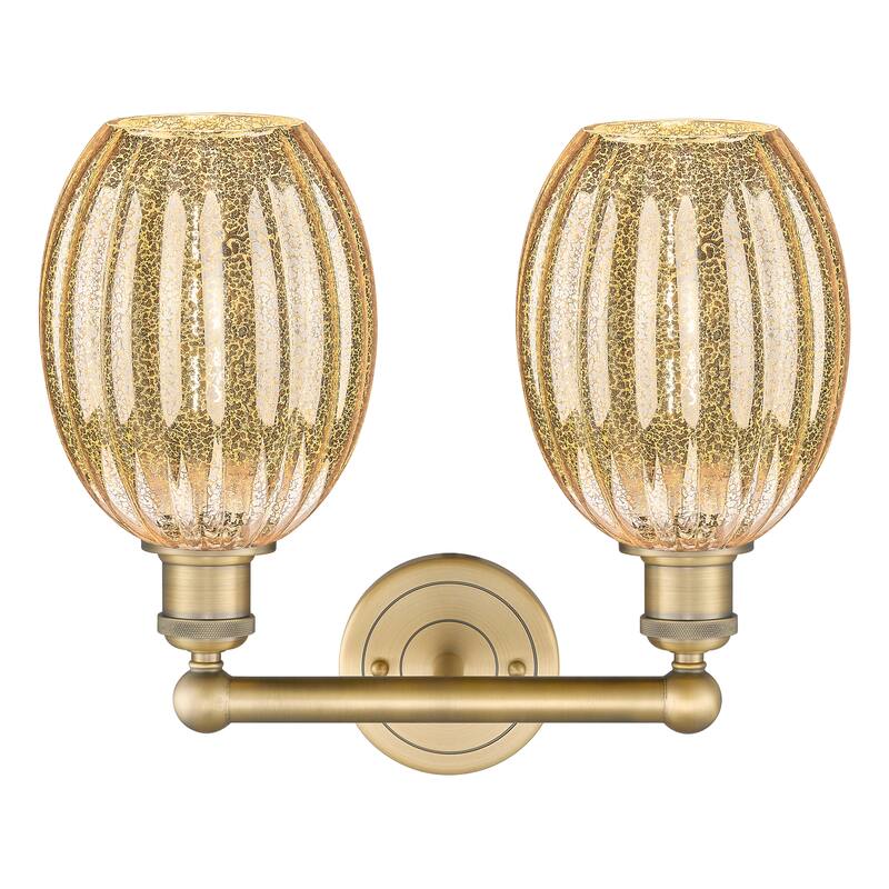 Innovations Lighting Endless Possibilities Edison - Preston - 2 Light 15" Bulb Shade Bath Vanity Light