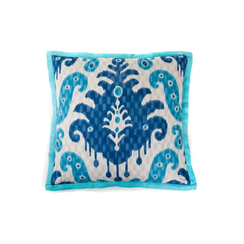 Jiti Indoor Bold Colorful Medallion Patterned Cotton Decorative Accent