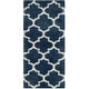 preview thumbnail 93 of 99, SAFAVIEH Montreal Shag Sadia 2-inch Thick Rug 2'3" x 5' - Blue/Ivory - Rectangle