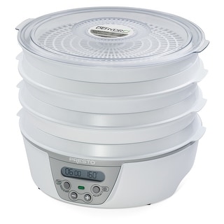 Presto Dehydro 6-Tray Digital Electric Food Dehydrator for Fruits & Vegetables - 15.5