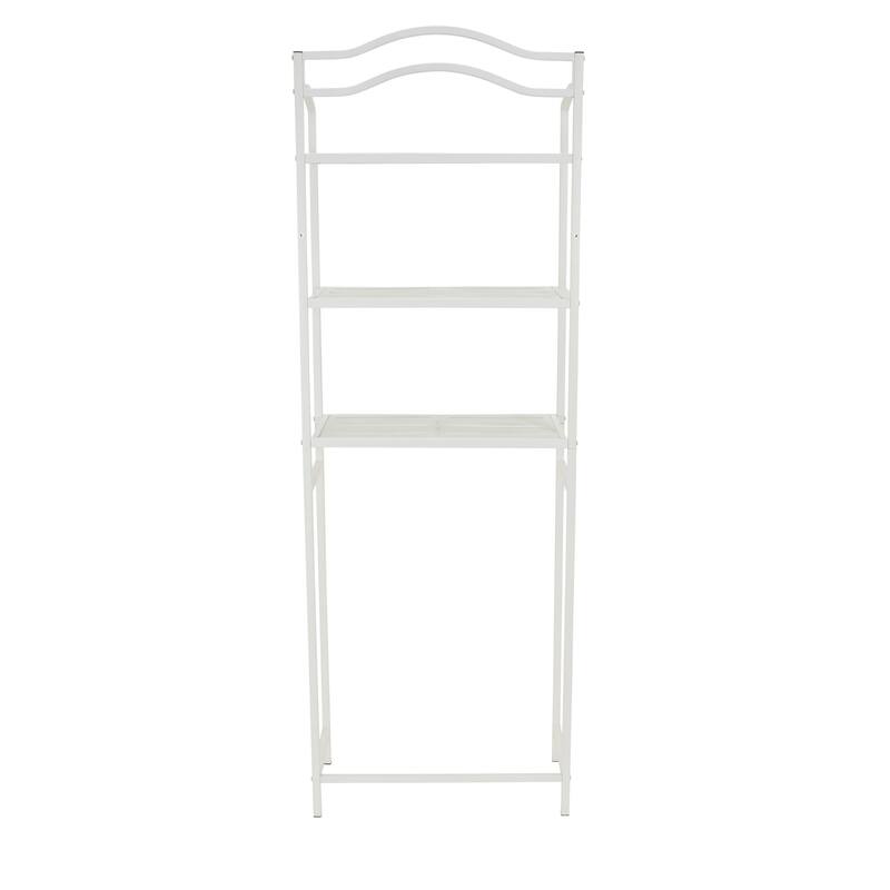 Household Essentials 3-Tier Metal Over the Toilet Bathroom Storage Shelf - 11.6"L x 23.5"W x 65.5"H