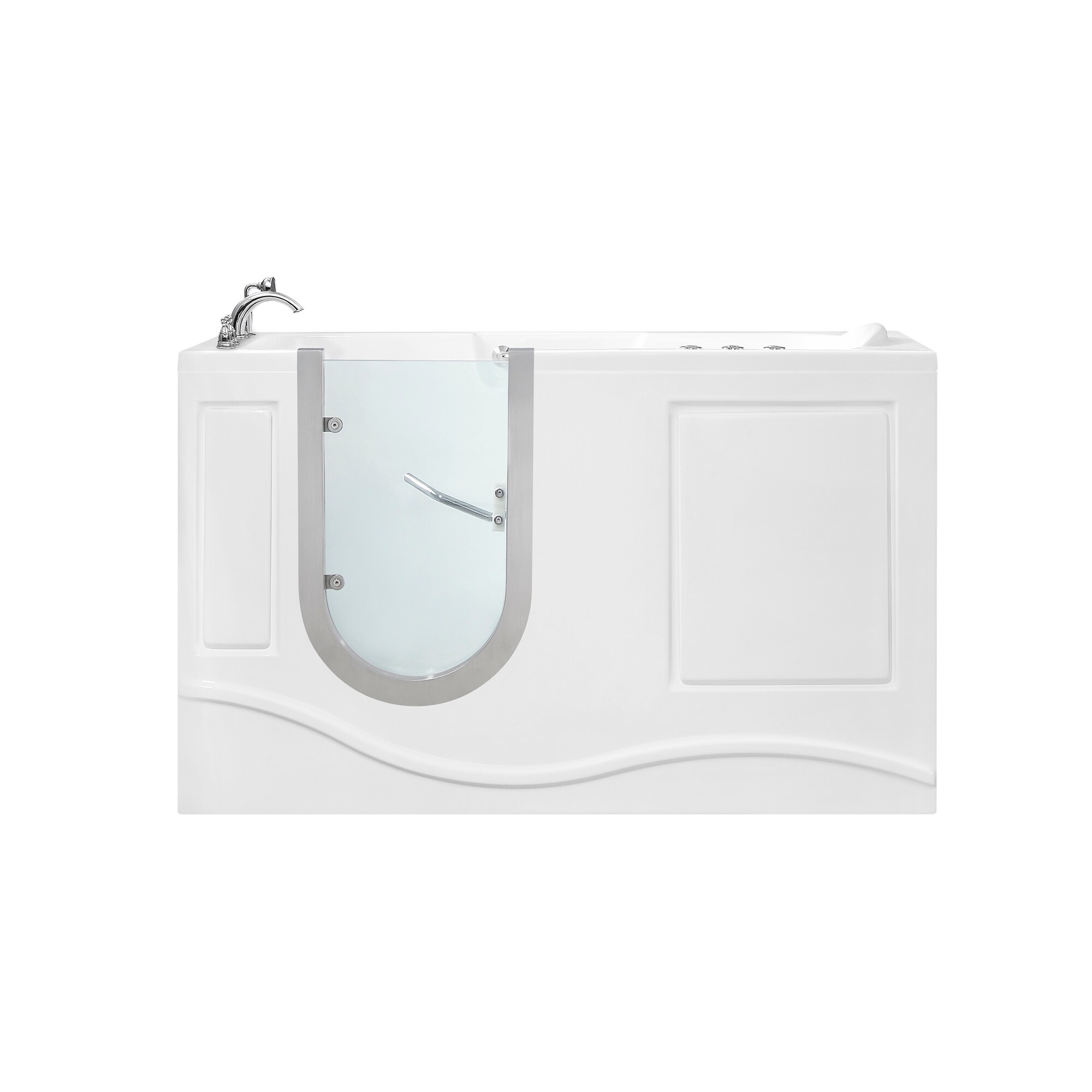 Eloise 48 in. Right Side Walk-In Safety Bathtub in White Eloise 48 in. Right Side Walk-In Safety Bathtub in White