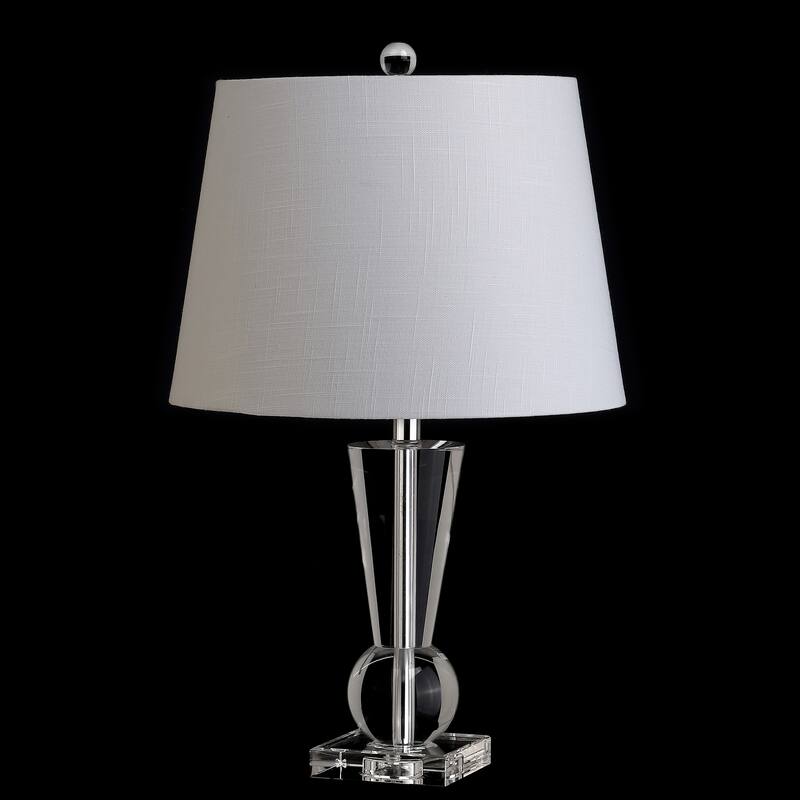 Ashley 22" Crystal LED Table Lamp, Clear by JONATHAN Y