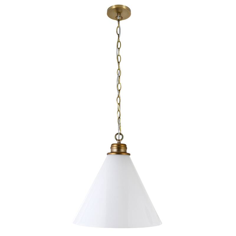 Canto 15.88" Wide Pendant with Glass Shade