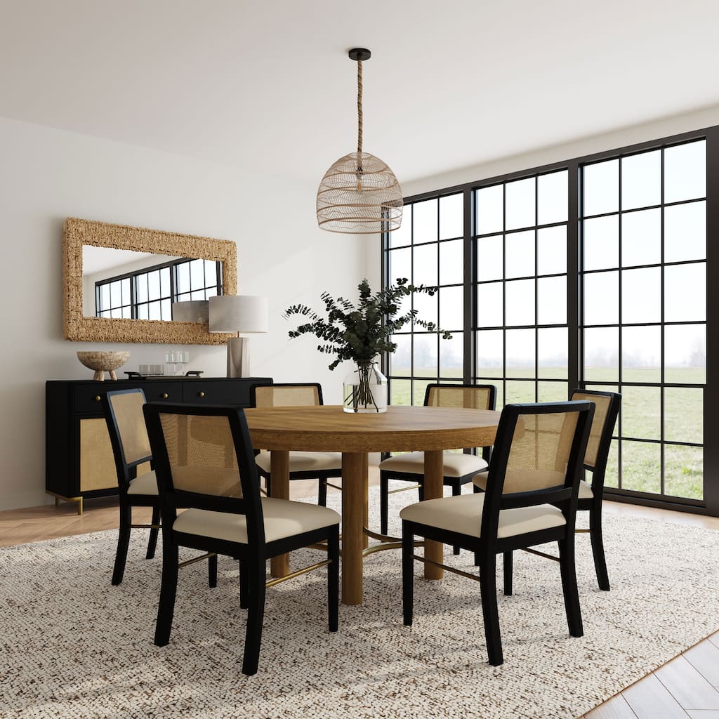 Arini Round Dining Room Table Set