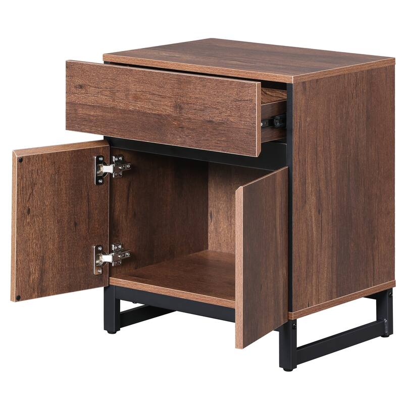 3-Piece Dresser And Nightstand Set, 94.5 Inches Dresser With 9 Drawers, 2 Nightstand With Drawer, Bedroom Furniture Set