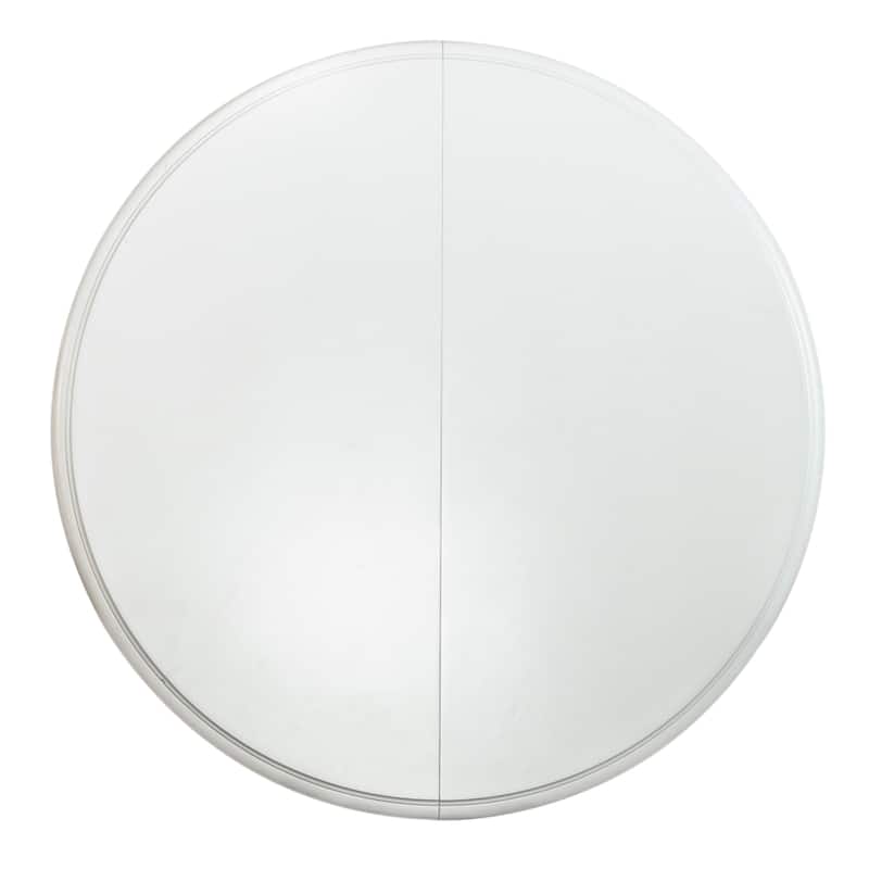 Summer House Oyster White Round Pedestal Table Only