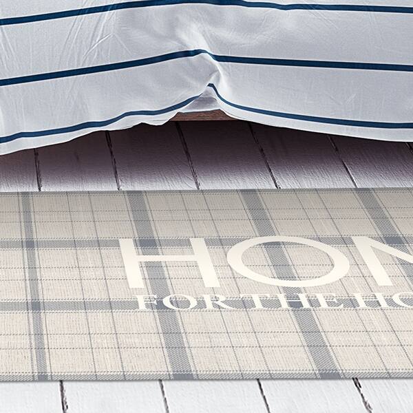 Vinyl Floor Mat Home For The Holidays 2 X 5 On Sale Overstock 31932518