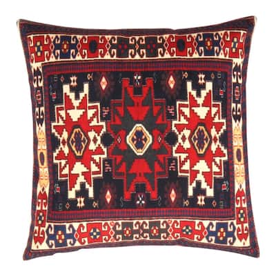 Pasargad velvet Throw Pillow 16'' X 16" - 1' x 1'