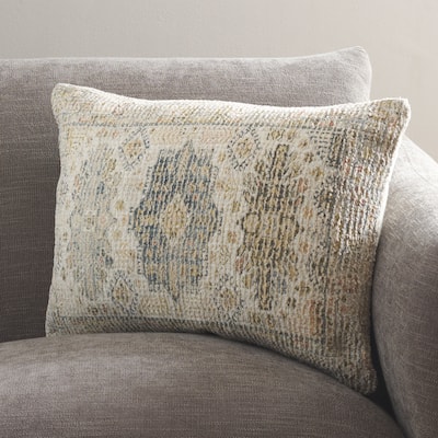 SAFAVIEH Home Imma 16 x 22-inch Gold Lumbar Pillow