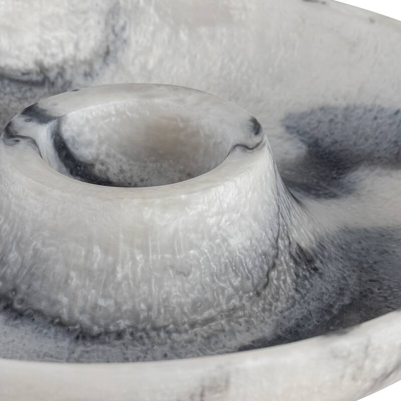 Grey Resin Chip And Dip