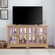 preview thumbnail 46 of 106, GDFStudio - Traditional Storage Curio Cabinet with Tempered Glass Doors and Lighted Display