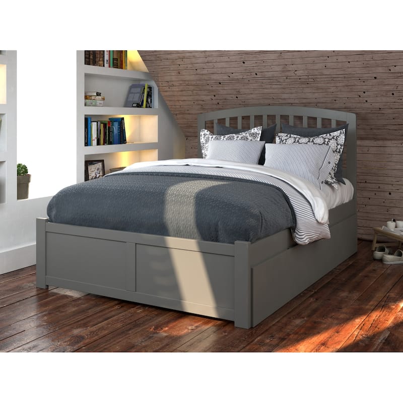 Richmond Bed with Footboard and Twin XL Trundle