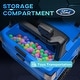 preview thumbnail 3 of 6, Electric Ford Ranger Ride-On Car for Kids with Dual Control, Suspension & Storage - Blue
