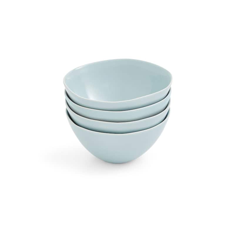 Portmeirion Set of 4 Sophie Conran Arbor All Purpose Bowls - 6 Inch - Robin's Egg