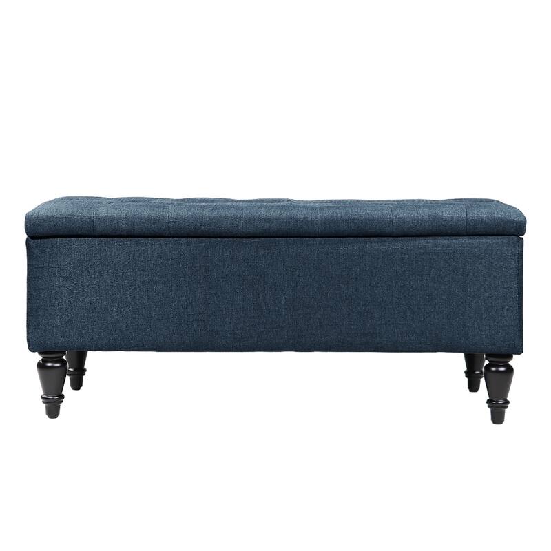 Maypex 38" Fabric Upholstered Tufted Storage Bench