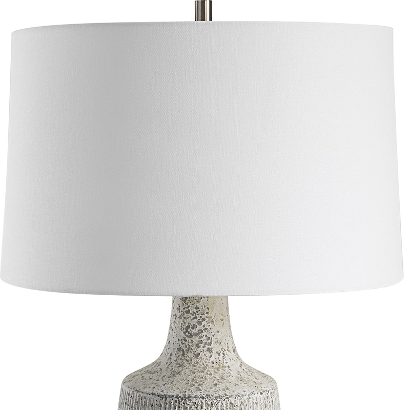 Uttermost Scouts White Table Lamp - 17"x28.5"x17"