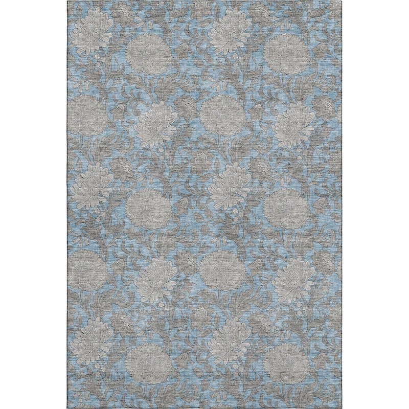 Premium Washable Super Soft Floral Mayfield Rug