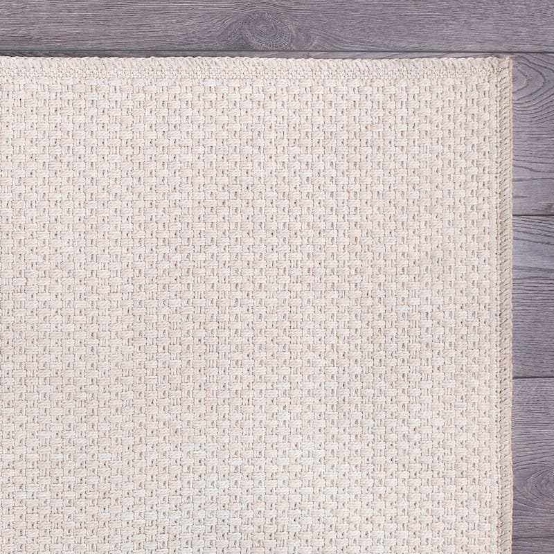 VILLADECOR Easy Jute Indoor Outdoor Weaving Area Rug