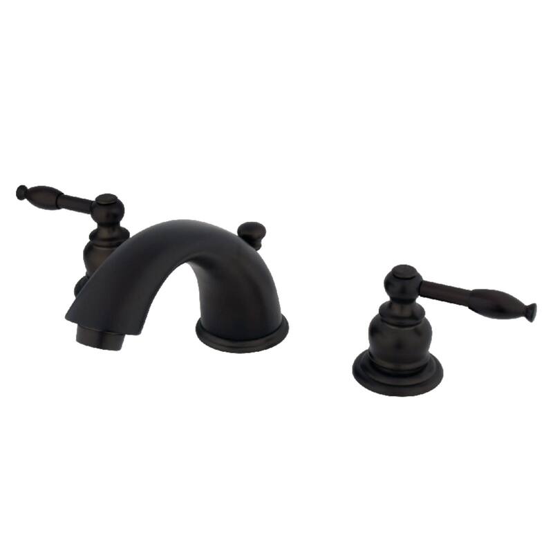Kingston Brass Magellan Widespread Bathroom Faucet with Pop-Up Drain - Oil Rubbed Bronze